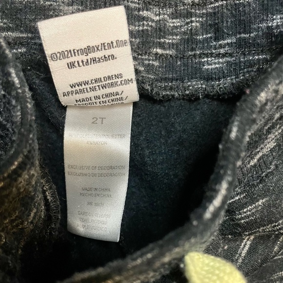 PJ Masks 2T PRELOVED Jogger Sweatpants with Drawstring cinched waist and ankles - Picture 4 of 9